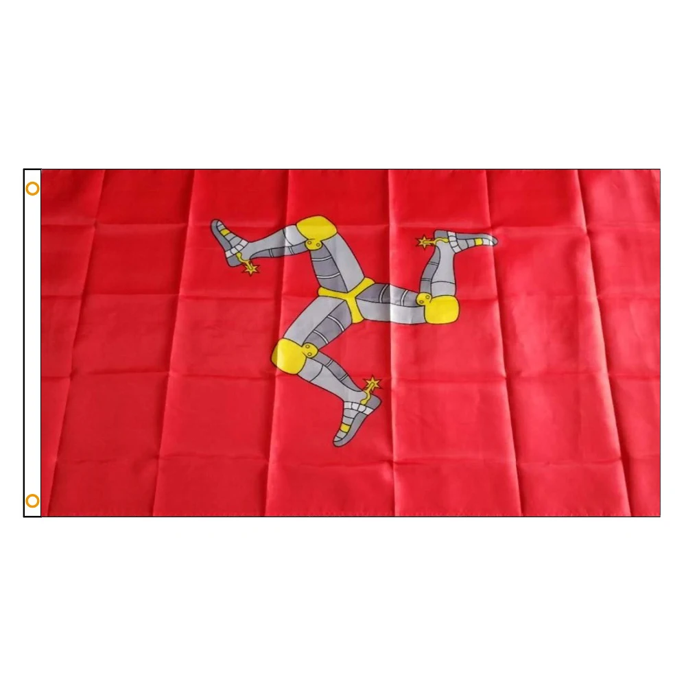 

Decoration 90*150cm TRISKELION Ellan Vannin Mann the Isle of Man Flag