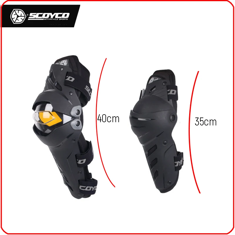 

SCOYCO Motorcycle CE knee pads Elbow pads Racing Motocross knee protector motorbike gear pads Sports Scooter Protective Kneepads