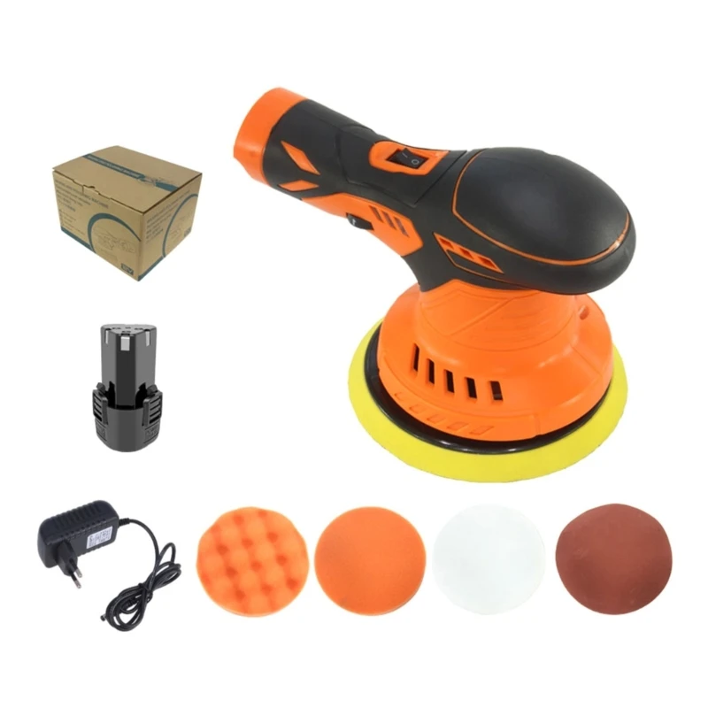 Беспроводная буферная полировальная машина 6-дюймовая портативная с 6
