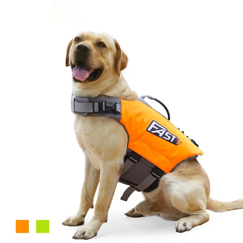 

Летняя спасательная жилетка Mysudui для собак, дышащая плавательная одежда для золотой собаки, прочный износостойкий безопасный купальник для...