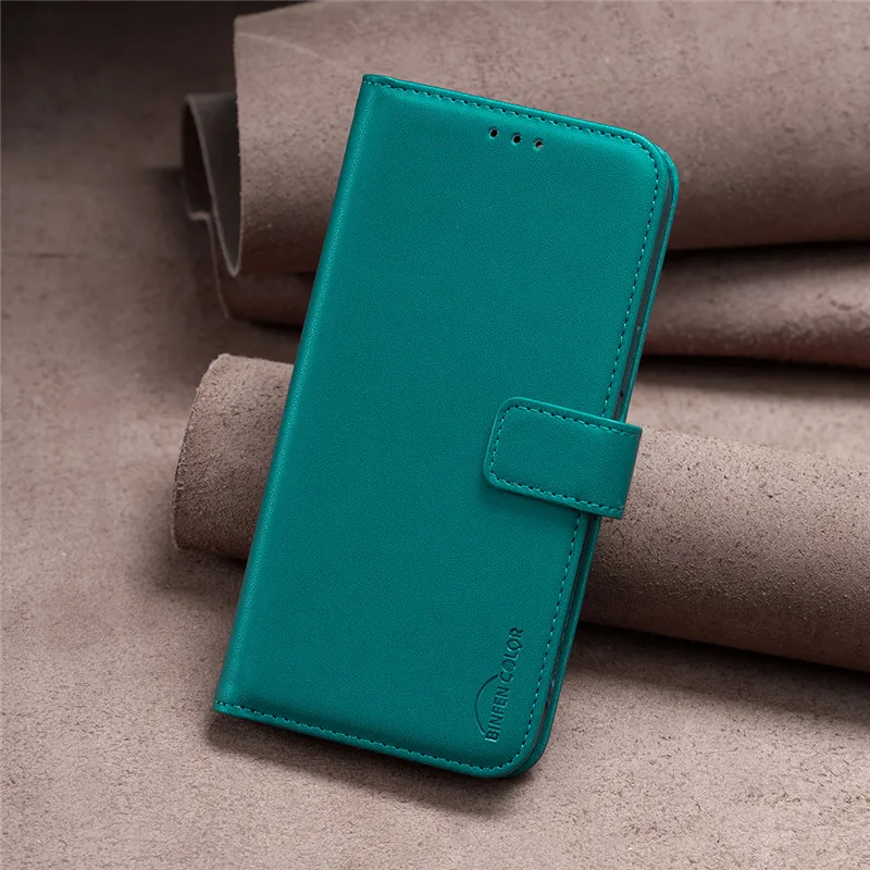 Leather Flip Wallet Case For Samsung Galaxy A24 4G A23 A22 A22s 5G A 24 23 22 SM-A245 A236 Cases Magnetic Card Slots Phone Cover