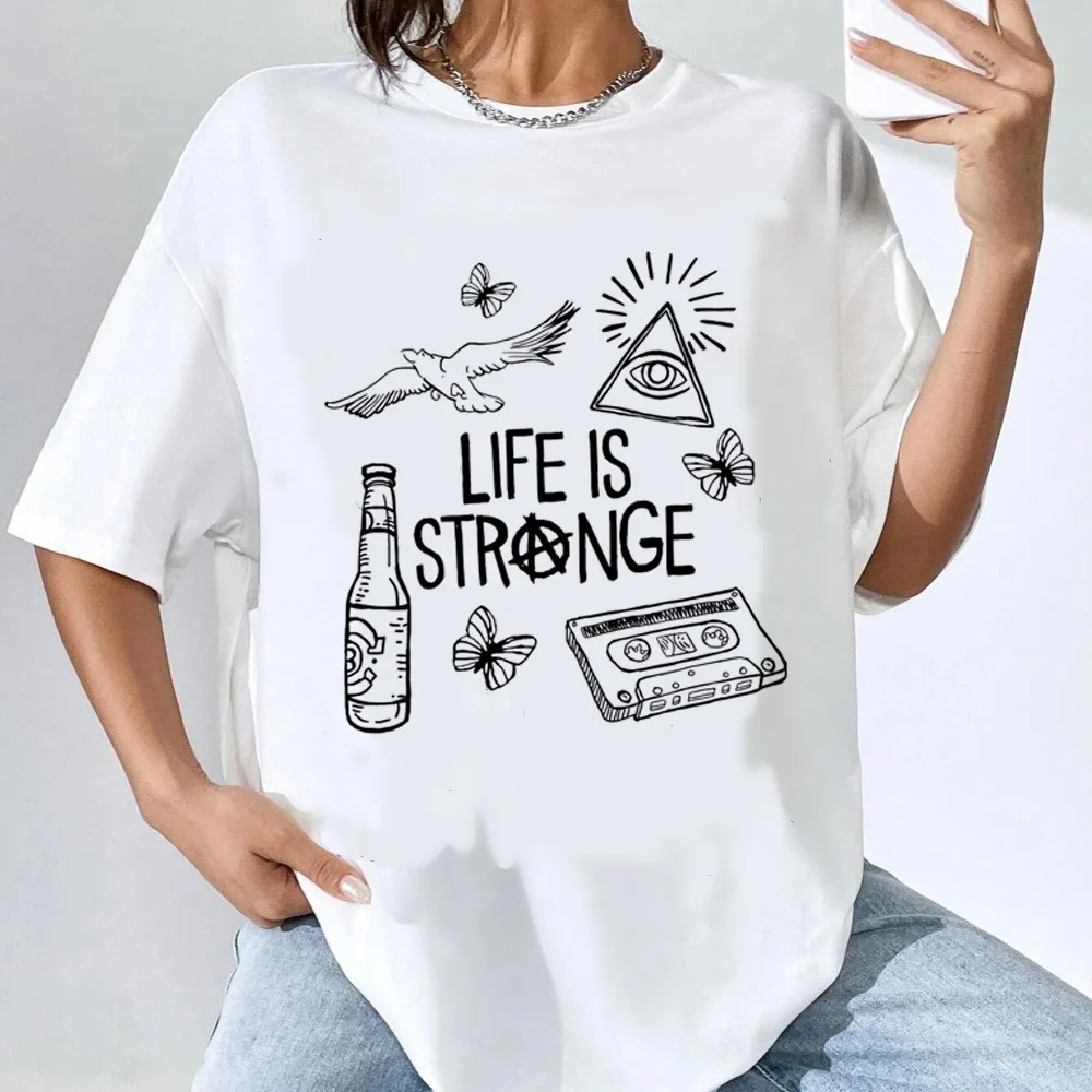 Life Is Strange tshirt girl kawaii aesthetic graphic Psychedelic Comfortable harajuku Pop Culture Grunge