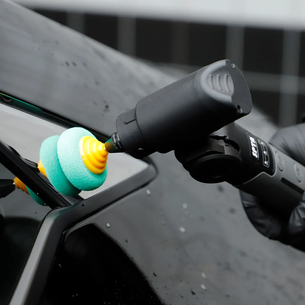 SPTA 3.7V RO&ampDA Micro Cordless Mini Car Polisher Portable Handheld Rechargeable Adjustment Speed Auto Detailing Tool |