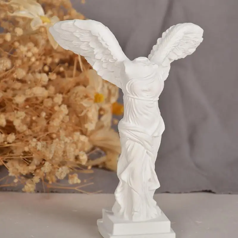

Форма «сделай сам» в виде крылатых свечей, греческая статуя, силиконовая форма богини, статуэтка ангела в крылатах, скульптура, воск для све...