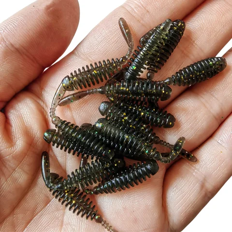 Мягкие рыболовные приманки TPE Mini Worm, 0,28 г/35 мм, 20 шт