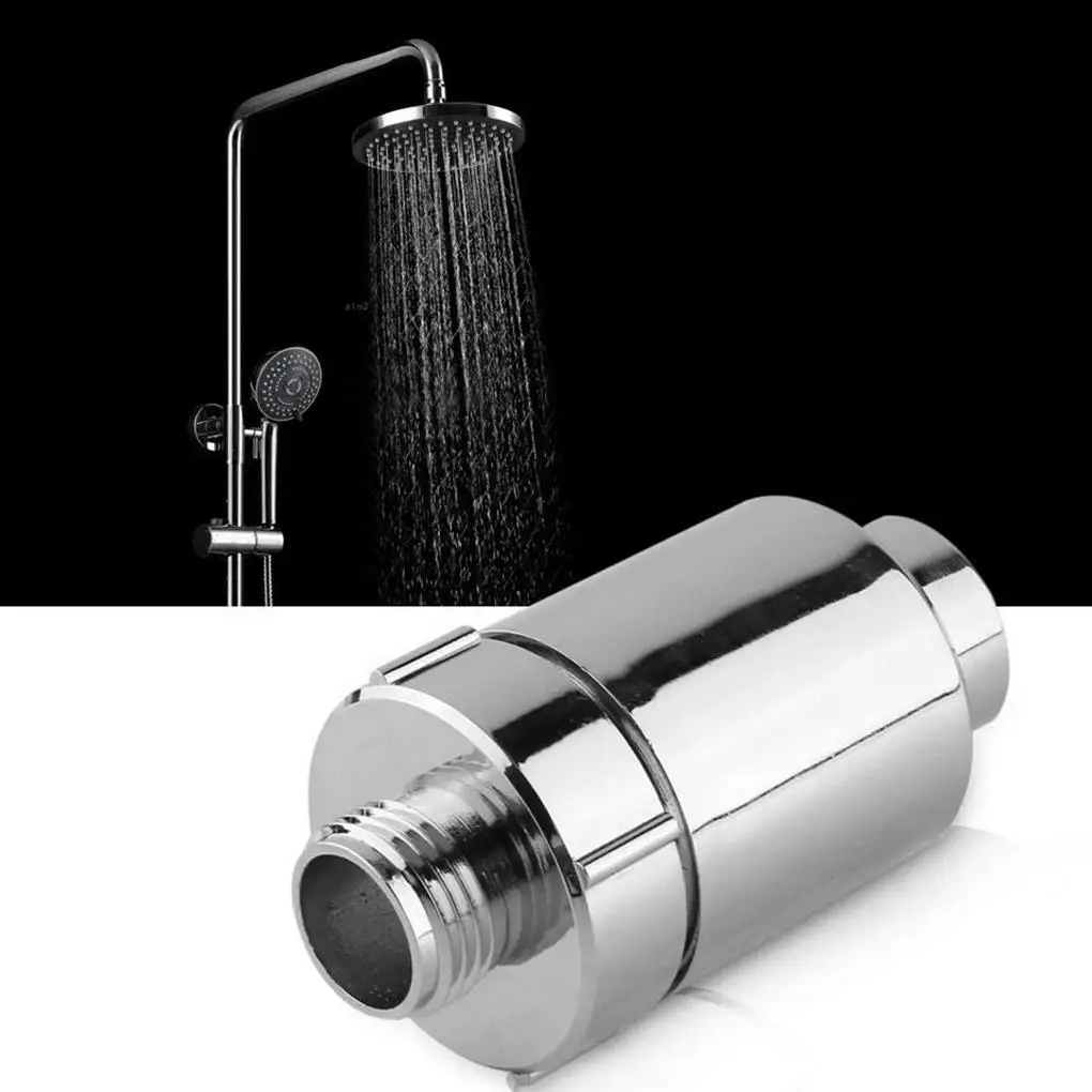 Bathroom Shower Faucet Filter Bathing Water Filter Purifier Filter Water Treatment Health Softener Chlorine Removal Kitchen
