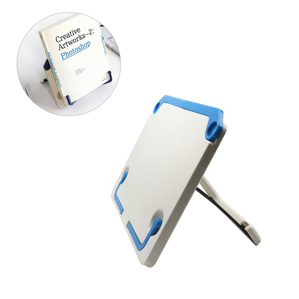 

Book Stand Sheet Stand Portable Folding Book Holder Tray Desk Tablet Stand for Books