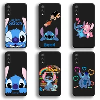 disney cartoon lilo stitch phone case for huawei honor 30 20 10 9 8 8x 8c v30 lite view 7a pro