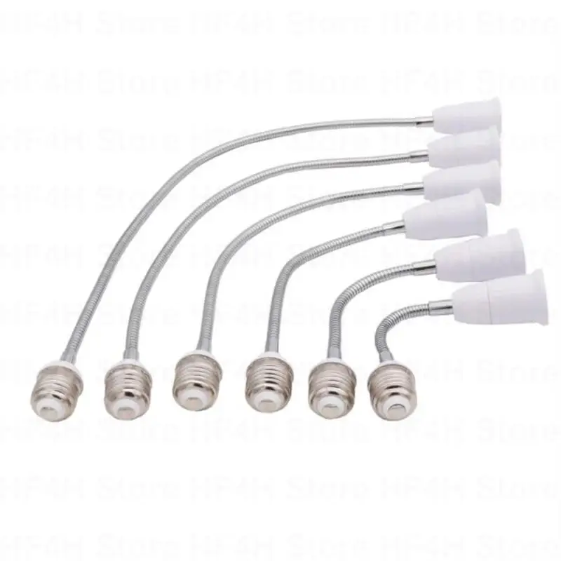 

Flexible LED light Bulb Base Converters E27 to E27 Socket plug Extension cord wall Lamp Holder Adapter B4