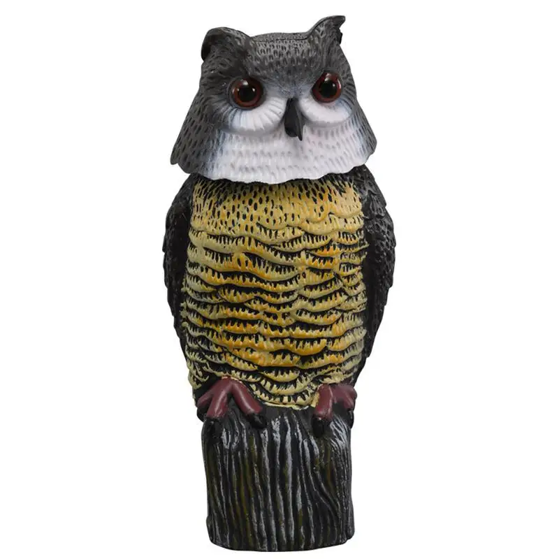 

Garden Owl Decoy Realistic Fake Owl Garden Decor Outdoor Owl Yard Decor To Keep Away Pigeons And Squirrels For Home Pond Farm