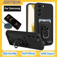 case for samsung a12 10s 52 20s 32 72 53 73 51 31 32 23 m12 s22 plus ultra card slot ring holder cover