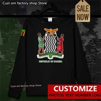 republic of zambia zambian zmb mens hoodie pullovers hoodies coat men sweatshirt streetwear nation clothing hip hop tracksuit