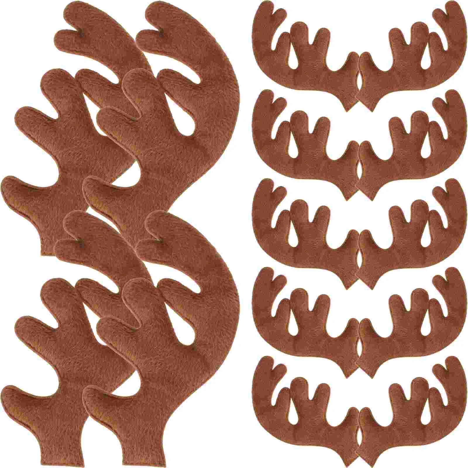 30 шт. тканевые рога шляпа украшение оленя рождественские аксессуары для