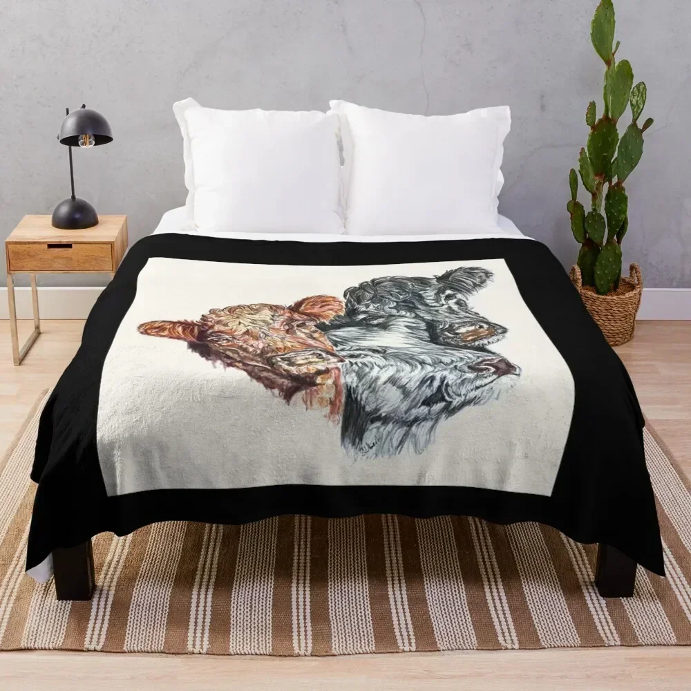 Фланелевое одеяло Galloway Bunch