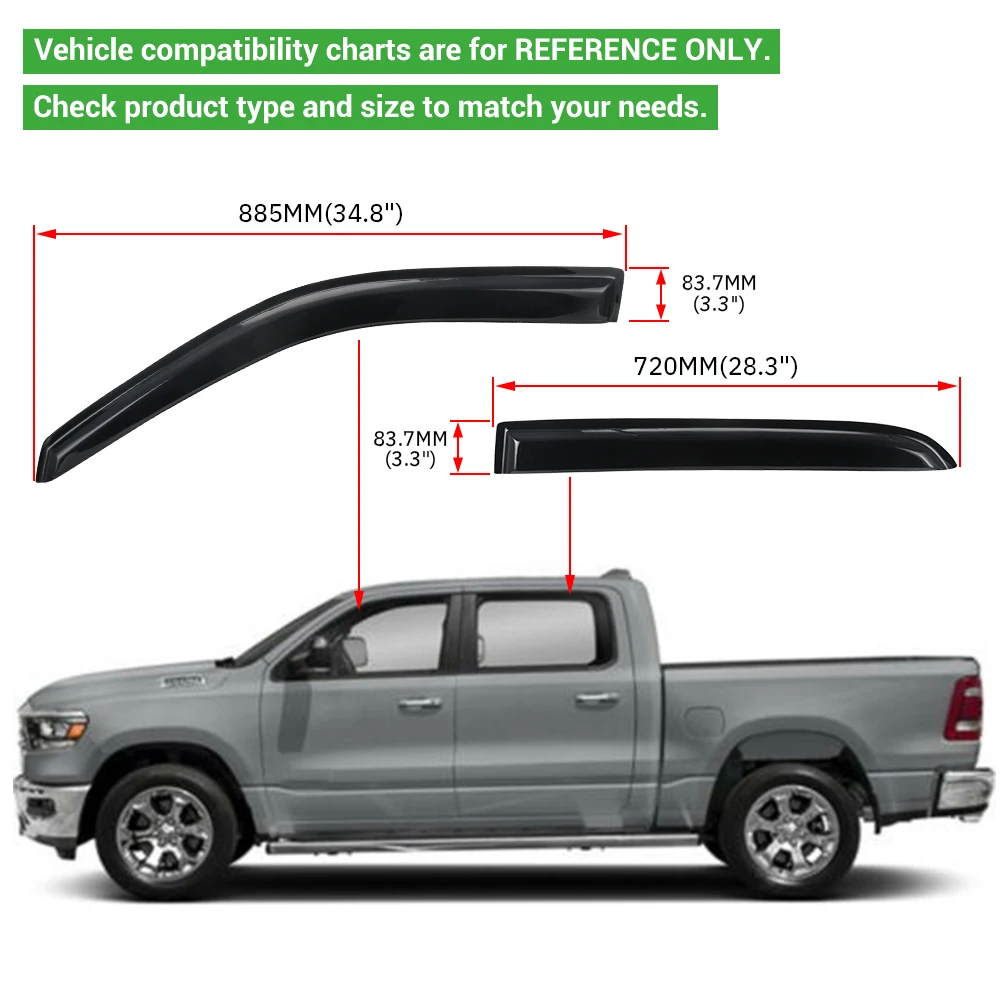 Козырек от дождя для автомобиля дефлектор солнца на вентиляционное отверстие