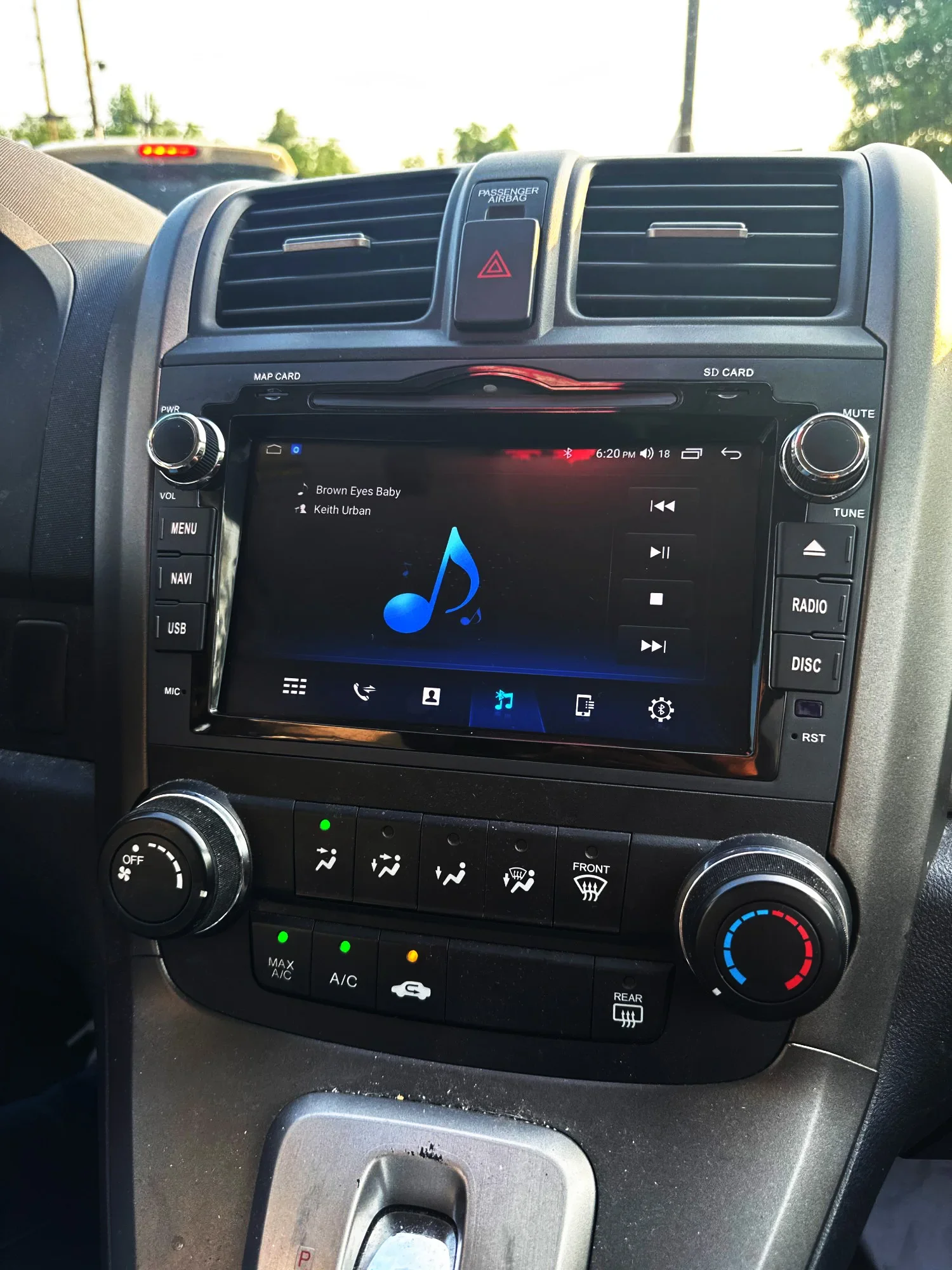 Фото Автомобильный радиоприемник CHSTEK Carplay Android Auto для Honda CR-V 3 RE 2006-2012 CRV Мультимедийный плеер Bluetooth-навигация WIFI GPS Стерео №2
