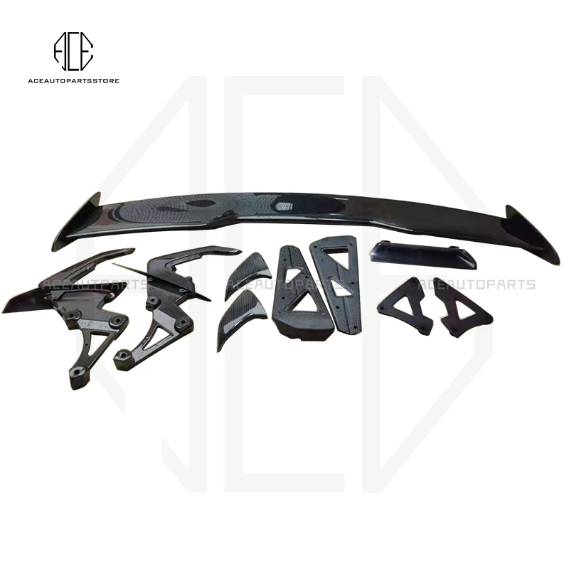 Для Mclaren 540 570S 570GT MSO Стиль Заднее крыло Хвостовые спойлеры багажника Сухие