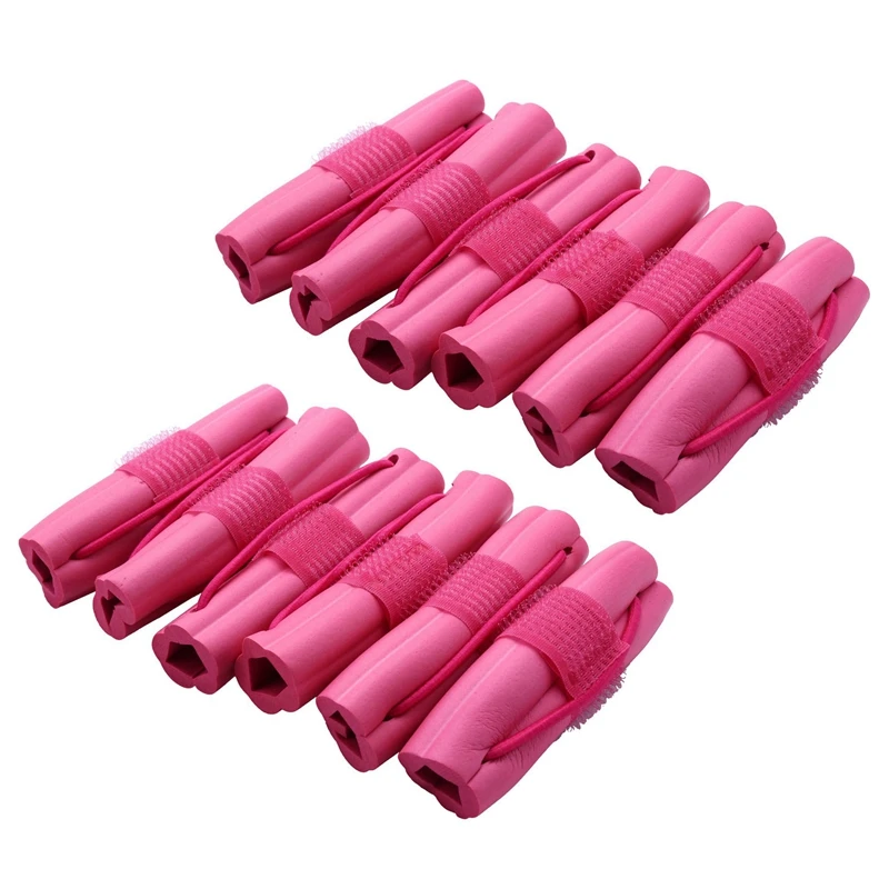 

12Pcs Magic Foam Sponge Hair Curler DIY Wavy Hair Travel Home Use Soft Hair Curler Rollers Styling Tools
