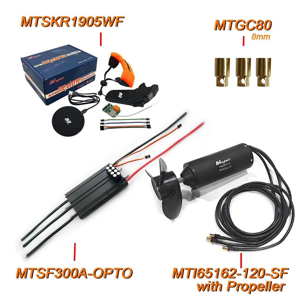 MAYRC 300A OPTO ESC с водяным охлаждением, алюминиевая лампа, 100KV 120KV 200KV Efoil Motor для Esurf Hydrofoil Electric Ship Kayak
