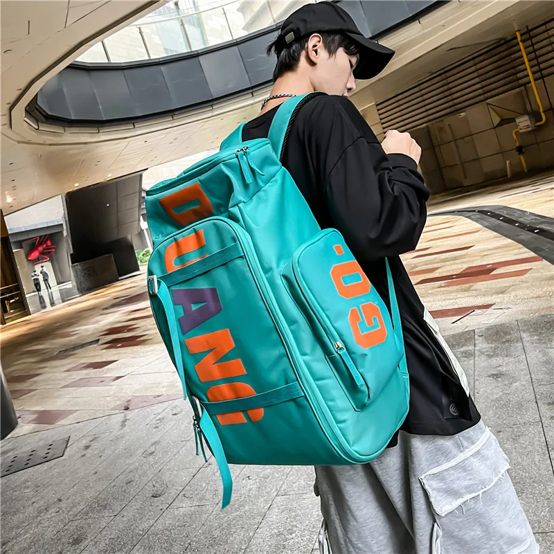 

Multi-zipper Fashionable Men Pockets New Backpack Trend Outdoors Cloth Climbing 2023 Bags With Women Oxdord Fashion Handbag
