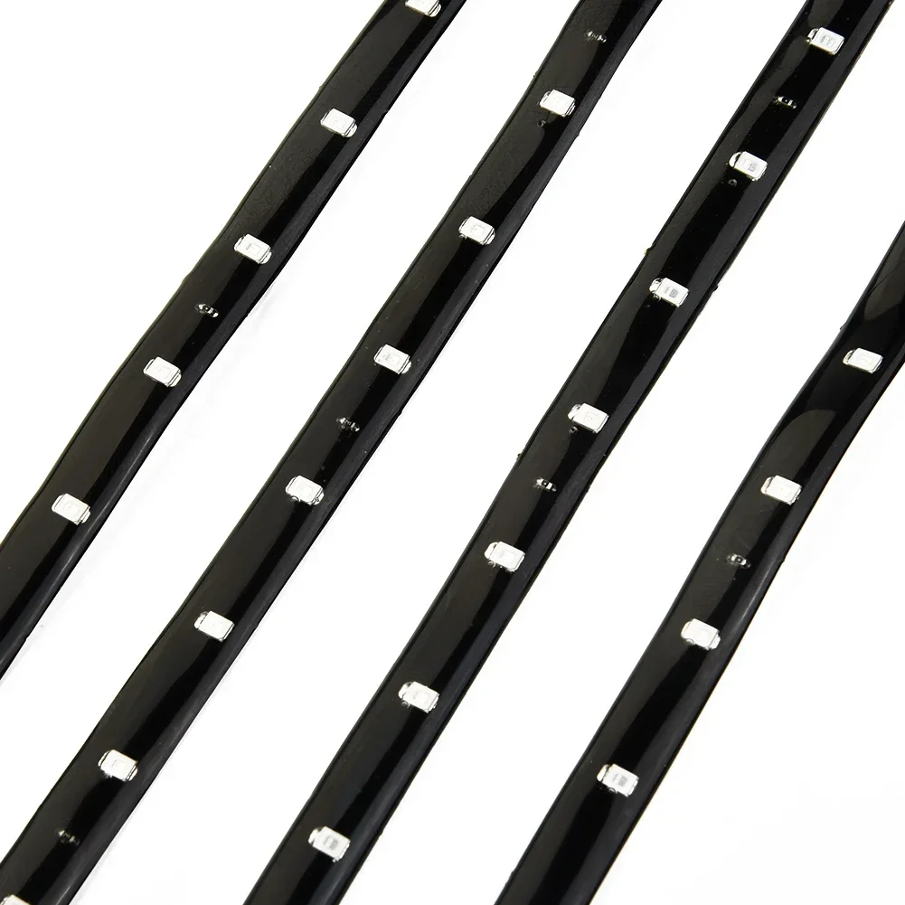 4 шт. зеленая мотоциклетная фотолента 12 В 30 см