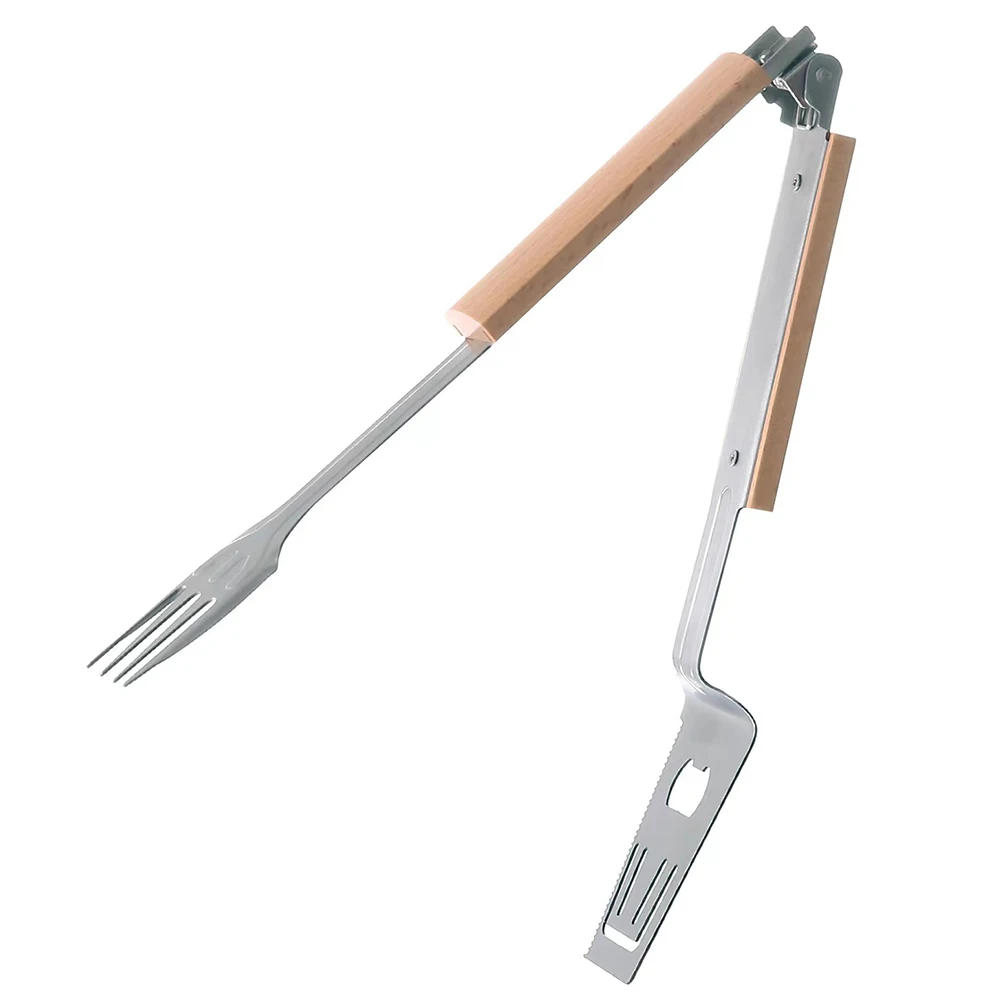 

Outdoor Camping BBQ Grilling Tong Food Tong Picnic Cooking Tong Kitchen Tool
