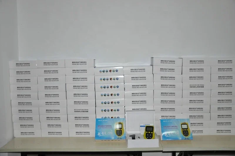 4 в 1 беспроводной детектор газа для газовой камеры