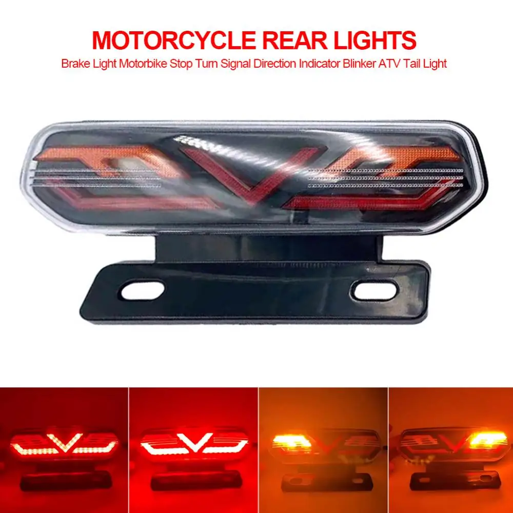 

Signal Direction Indicator 12v Motorcycle Rear Lights Led Ip68 Waterproof Turn Signal Direction Lamp Moto Accessories Atv Tail
