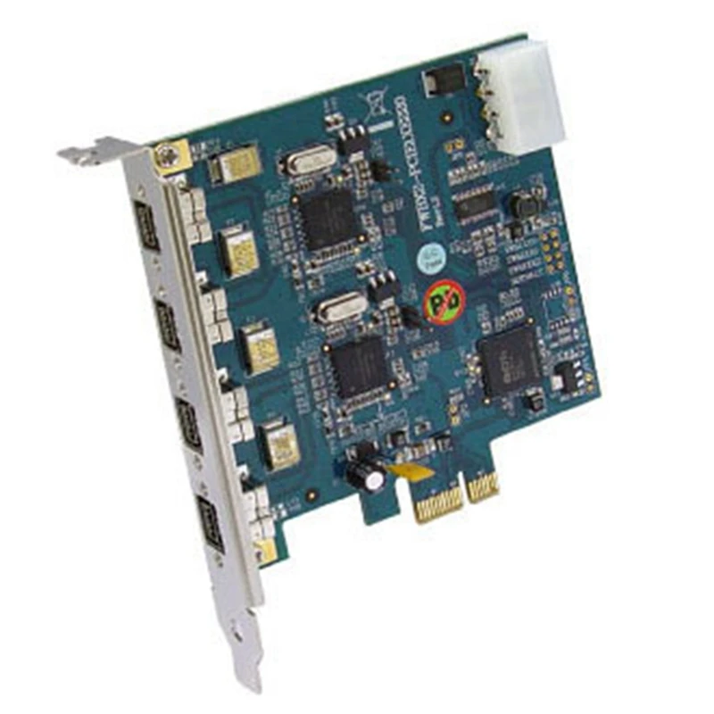 

Фотография FWBX2-PCIE1XE220 4-Way Capture Card LSI FW643 1394B