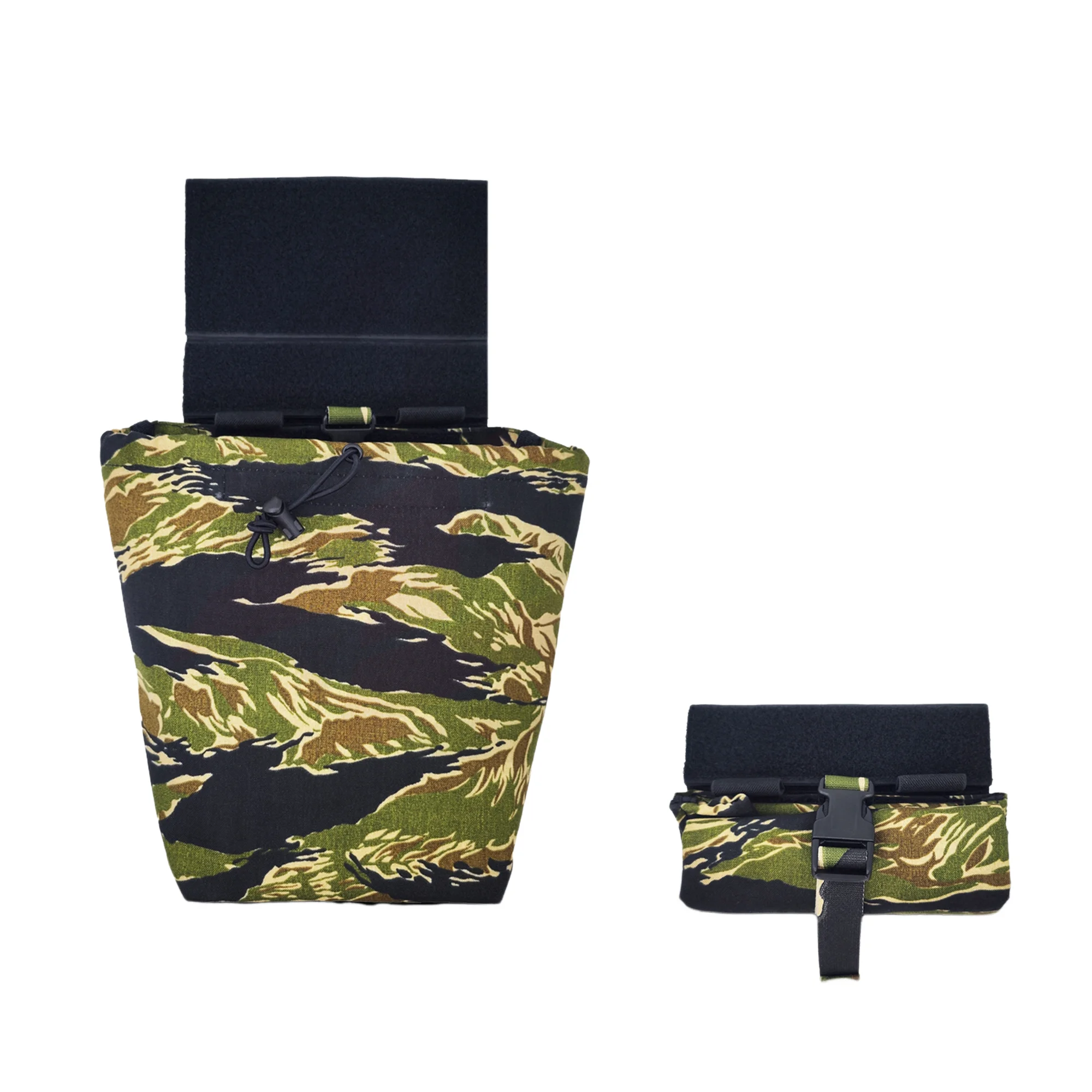 Тактический Двойной карманный Переносной Под подвесной мешок для переработки