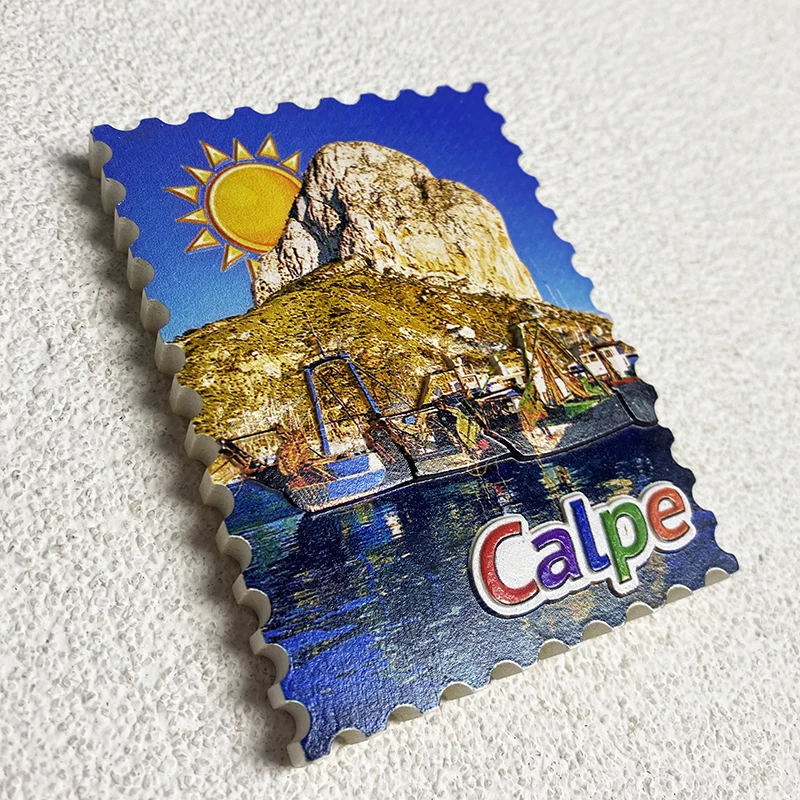 Сувениры Karpe Port World для культурного туризма украшения кухни 3D магнитные наклейки