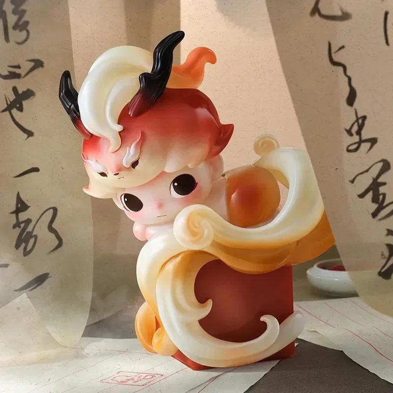 Фото POP MART DIMOO Истории в чашке Серия слепая коробка игрушки Kawaii аниме фигурка Caixa Caja Surprise Mystery Box куклы для девочек №2