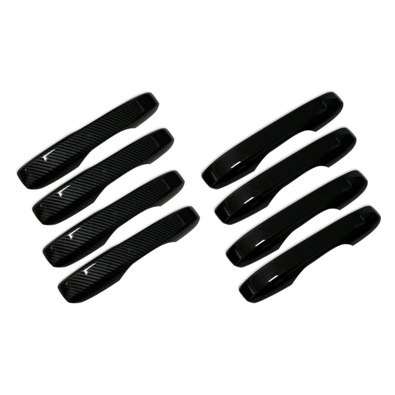 

50JA Door Handle Cover for CRV 11th 2022-2023 Auto Car Decor Exterior Parts Door Handle Cover Trim Anti-dirty Waterproof 4pcs