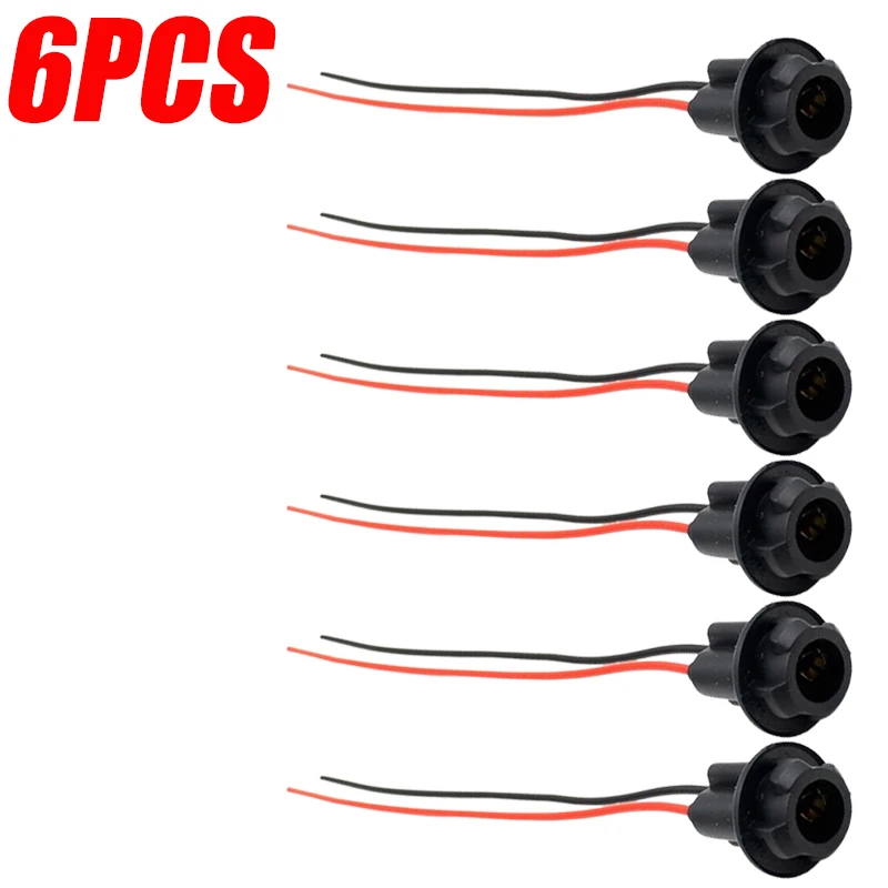 

T10 W5W Автомобильный клиновой светильник, разъем для лампы, удлинитель, светодиодная лампа, цоколь, цоколь, клиновой цоколь, вилка лампы