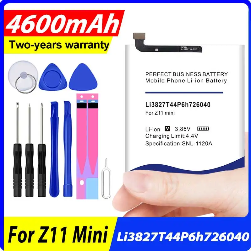 

100% оригинальный новый аккумулятор 4600 мАч Li3827T44P6h726040 для ZTE Nubia Z11 Mini Z11Mini NX529J
