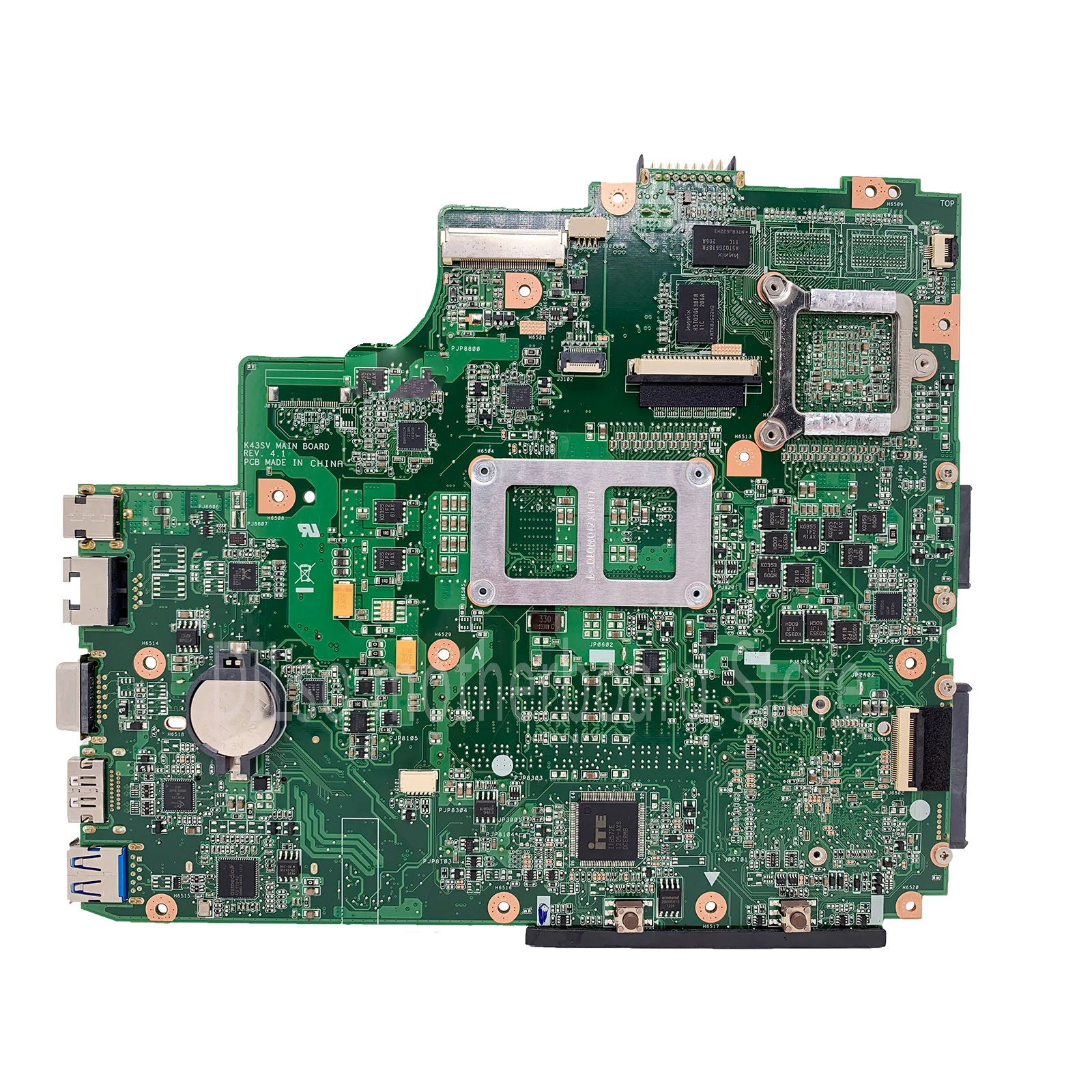 KEFU K43SV материнская плата GT520M GT540M REV2.2 2 0 3 4 1 для ASUS A43S K43SJ ноутбука 100% тест |
