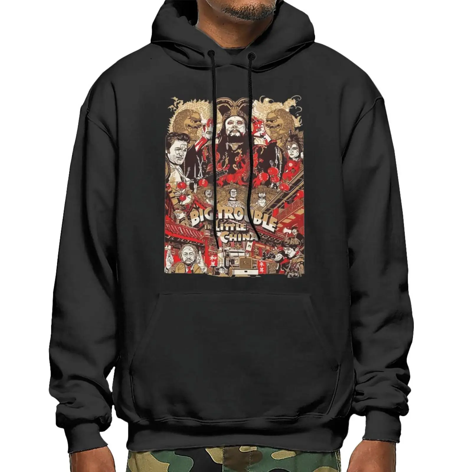 

Big Trouble In Little China Japanese Hoodie Sweatshirt Graphic Hoodie Hoodies Women Men's Clothing Anime Clothing Men Clothing