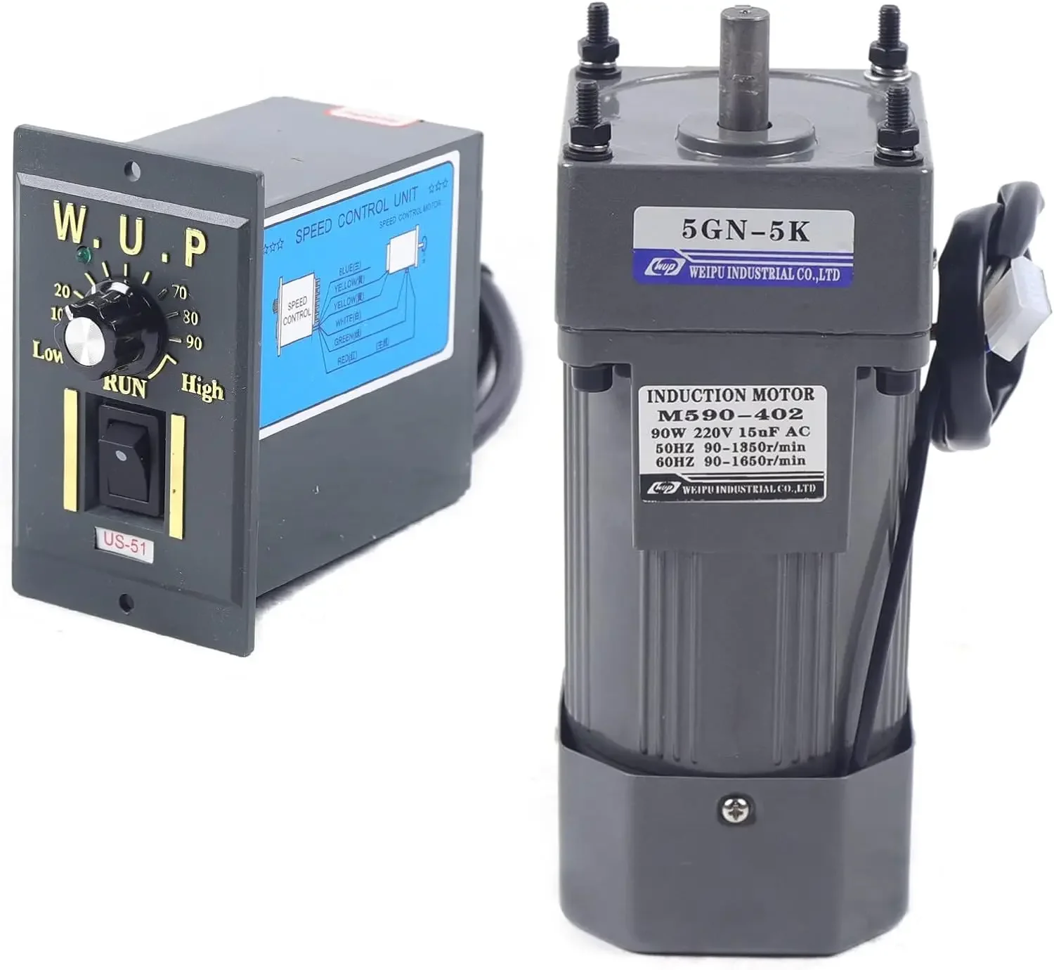 Двигатель автомобиля 90 Вт 5K AC 220 В 110