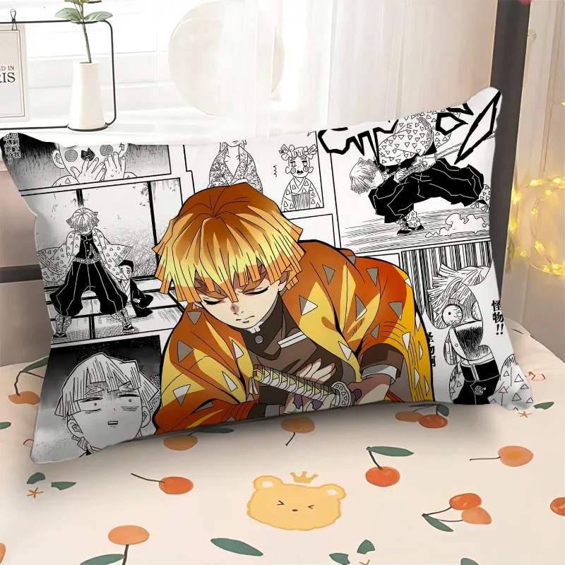 60x40 см наволочка «Убийца демонов», прямоугольная мягкая наволочка для дома, спальни, плюшевые аниме наволочки, постельные принадлежности, декоративные подарки елена ивановна михалкова кто убийца миссис норидж