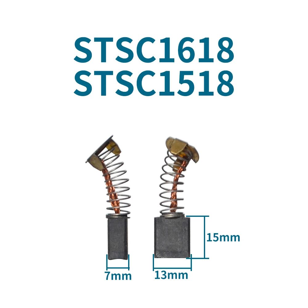 

Угольные щетки для циркулярной пилы Stanley STSC1618 STSC1518, угольная щетка, аксессуары для электроинструментов
