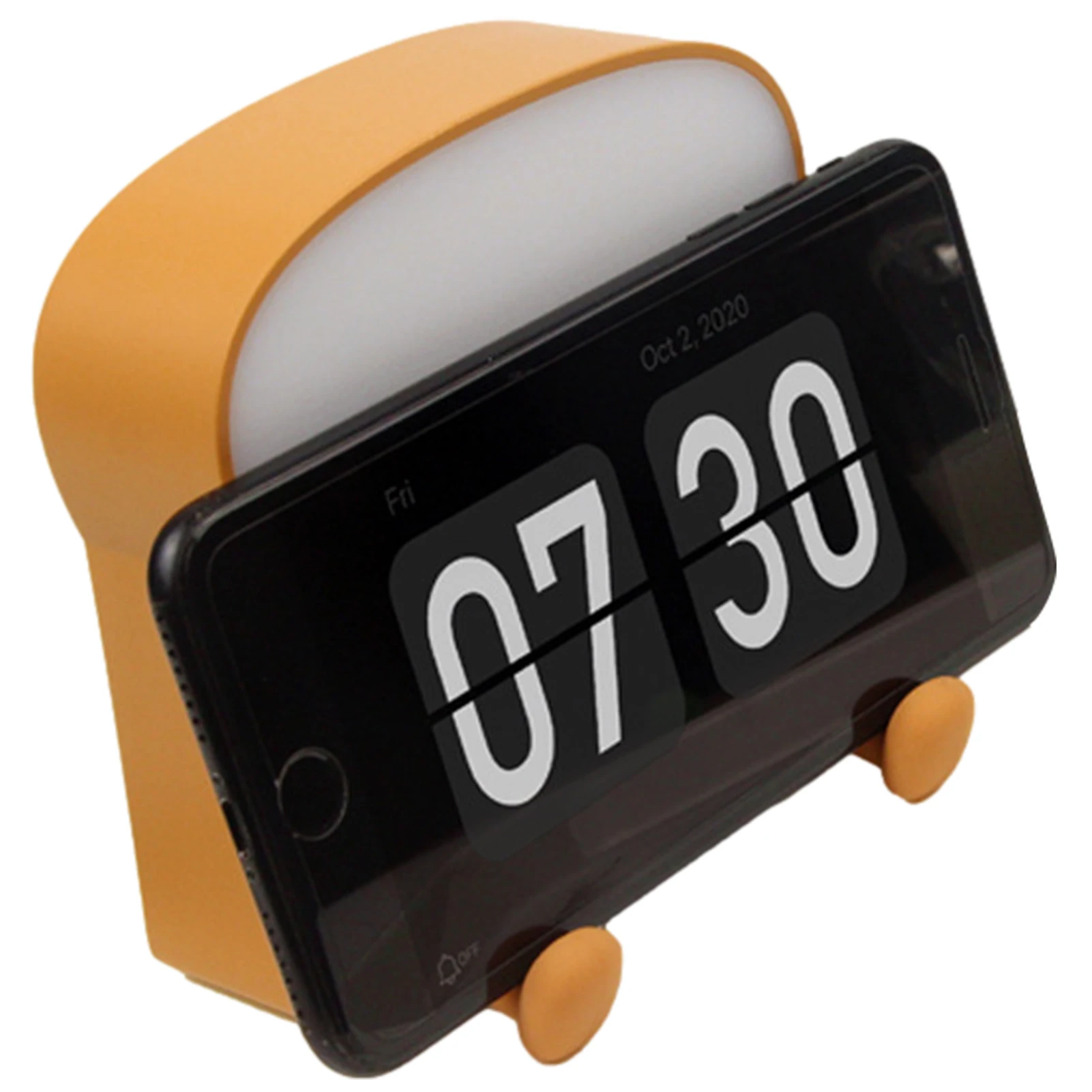 

Cute Night Light Toast Lamp Dimmable LED Toaster Night With Timer Touch Sensor USB Rechargeable Desk Lamp Portable Bedroom