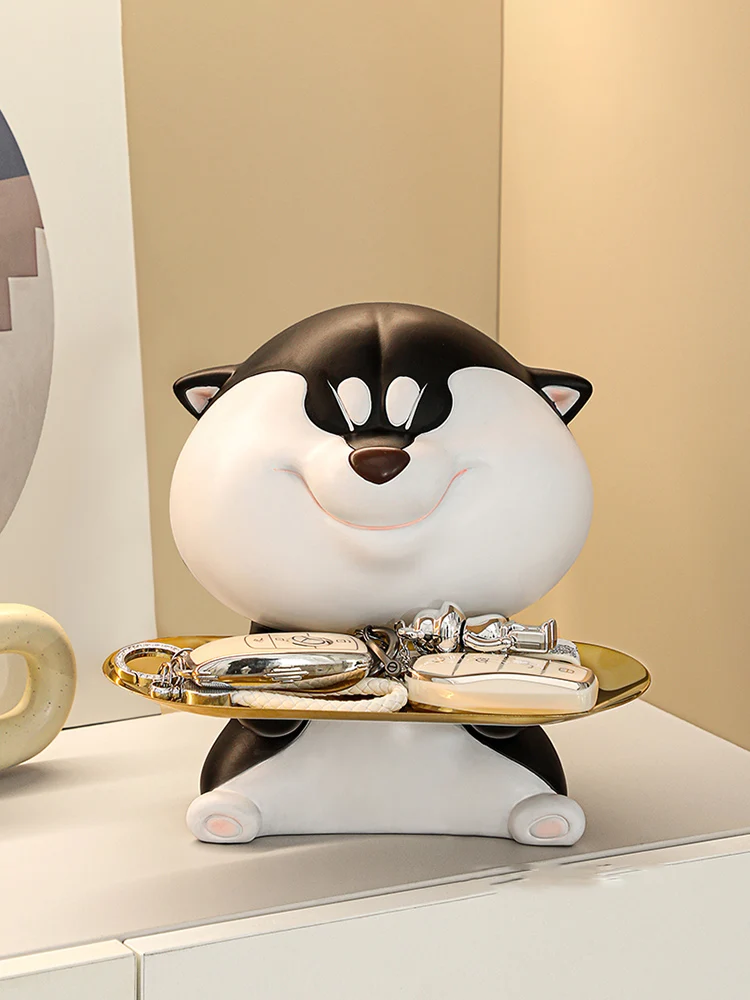 Декор для комнаты в скандинавском стиле креативный поднос хранения скульптуры и