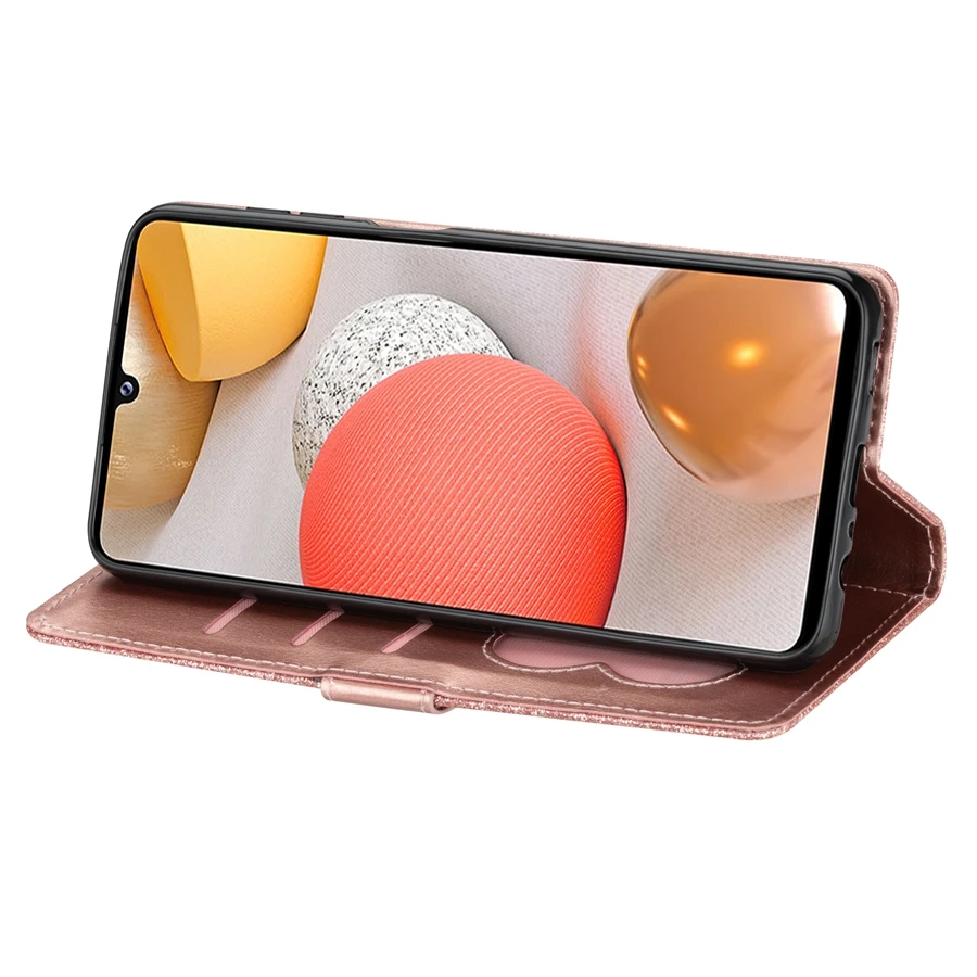 Wallet Glitter Leather Case For Samsung Galaxy A12 A13 A14 A23 A33 A34 A51 A52 A53 A54 A71 S23 Ultra S22 S21 FE S20 FE S10 Plus