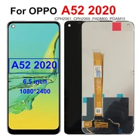 6 5 lcd for oppo a52 2020 lcd display touch screen digitizer assembly for oppo cph2061 cph2069 padm00 pdam10 lcd