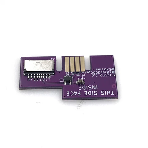 2,0 Versi для Sd2sp2, сменный адаптер для карт, устройство чтения карт для NGC SD2SP2, SDLoad GameCube, последовательный порт 2, плавный FMV, низкое использование процессора