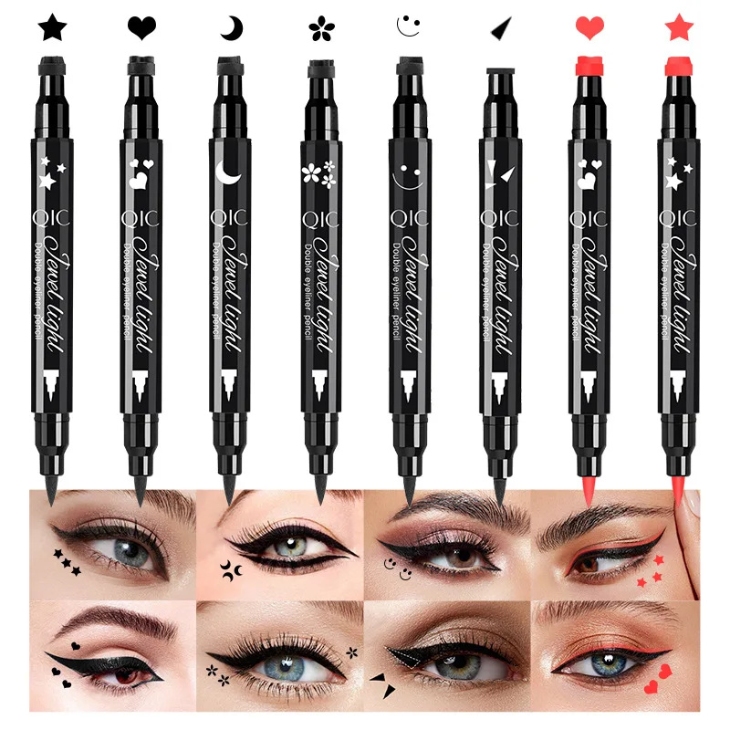 

Makeup Double Seal Embellishment Waterproof and Sweat Resistant Eyeliner Pen