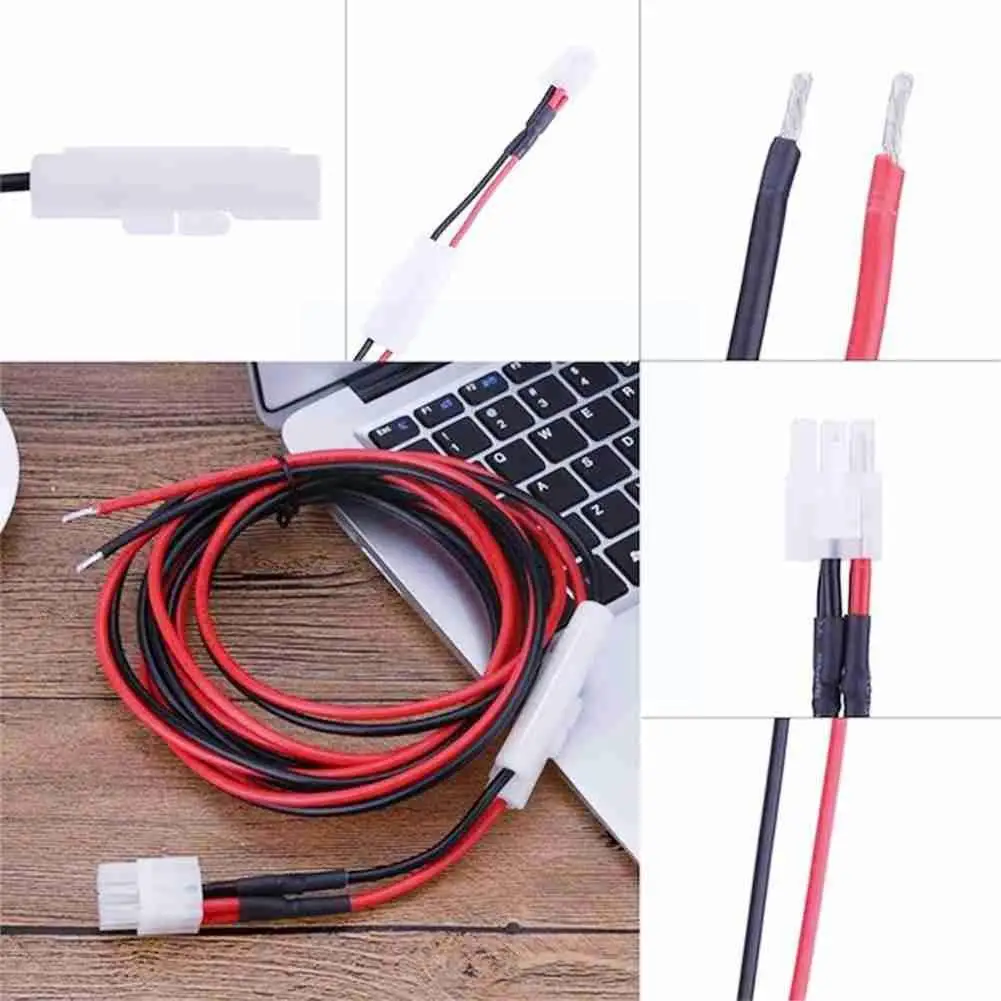 

1m 30a Fuse Short Wave Power Cord High Temperature Resistan Supply Cable For Yaesu Ft-857d Ft-897d Ic-725a Ic-78 Ic-706 C5d4