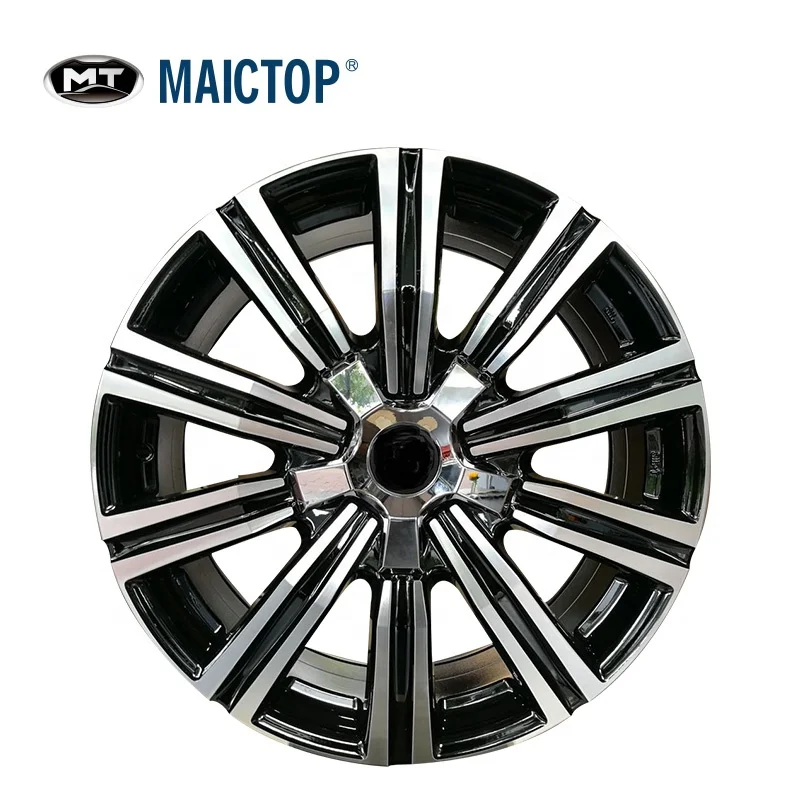 MAICTOP автозапчасти автомобильная ступица колеса серо-черного цвета 18 дюймов 20 21