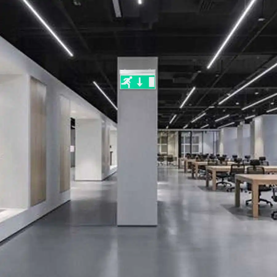 Светодиодный аварийный знак акрилосветильник лампа Световой индикатор для