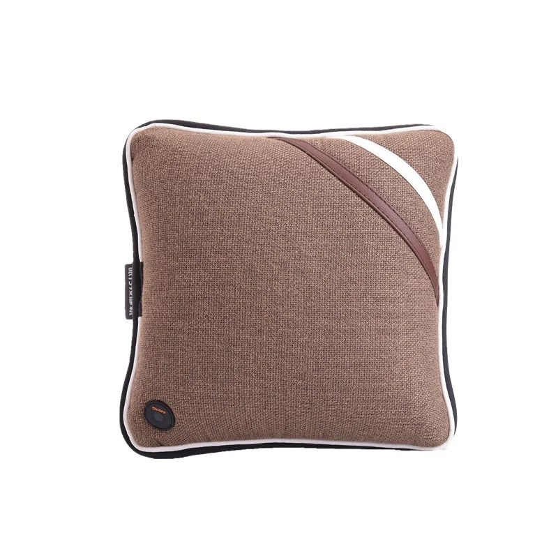 

Rechargeable Auto Vibrating Massage Pillow Wireless Electric Cushion with USB Cable For Travelling